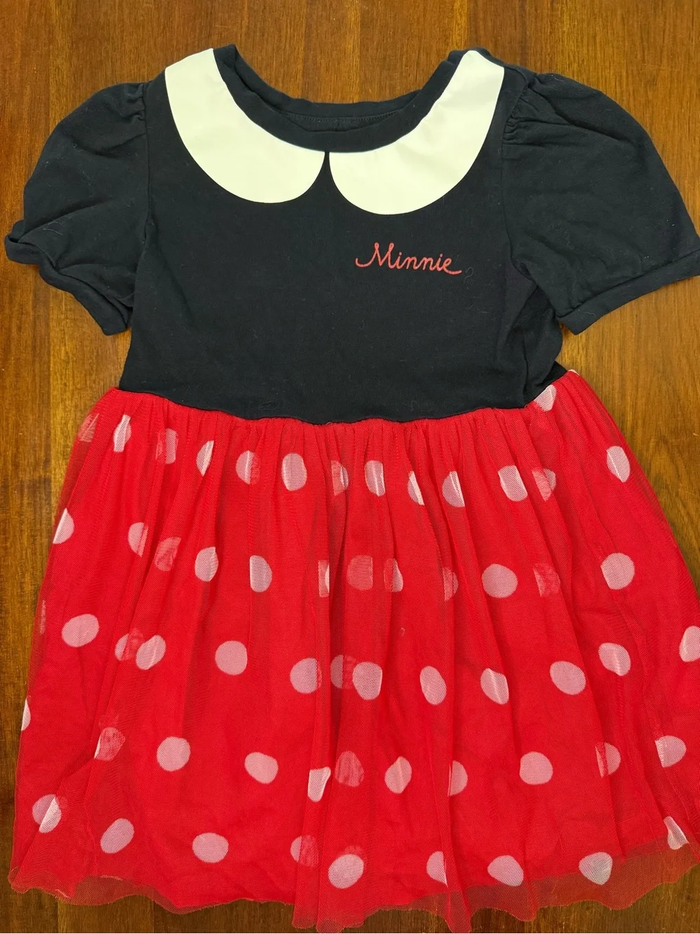 GAP Black & Red Polka Dot Minnie Dress